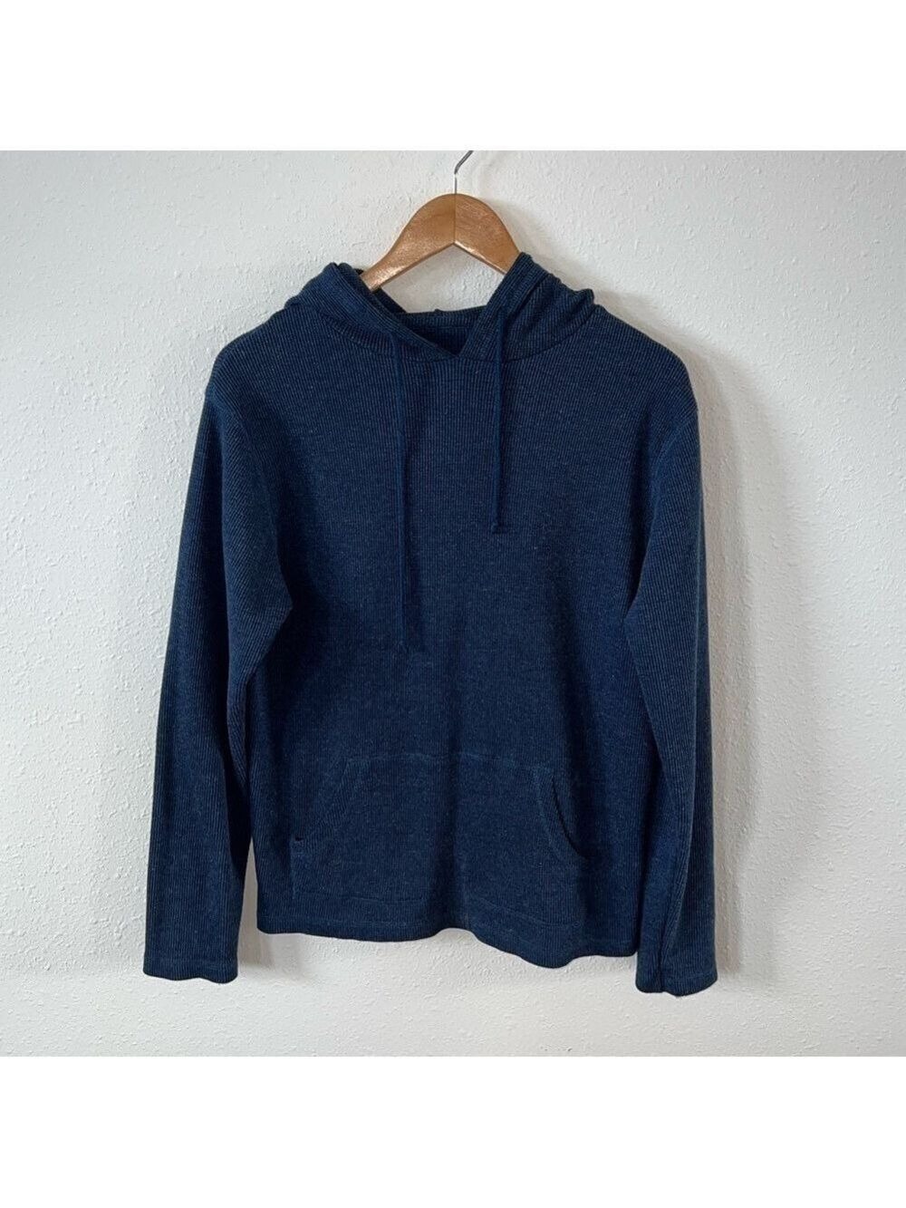 Navy Blue Sweatshirt Hoodie Size Medium